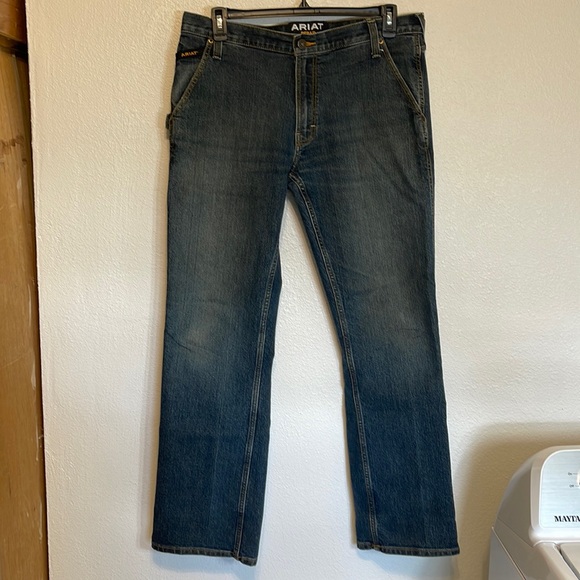 Ariat Jeans Ariat Jeans 34 X 34 Mens Work Rebar M4 Low Rise Boot